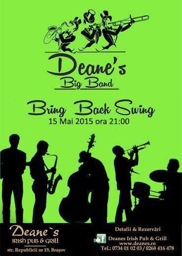 poze concert live deane s big band bring back swing