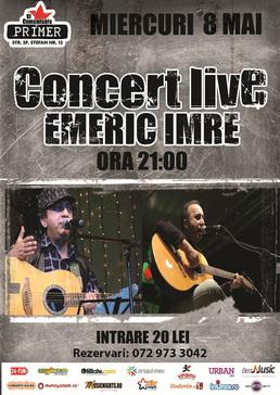 poze concert live emeric imre in el primer comandante