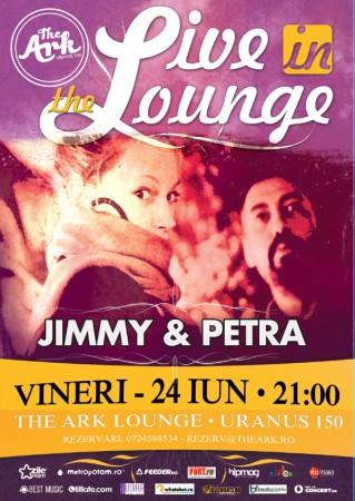 poze concert live in the lounge cu jimmy si petra la the ark 