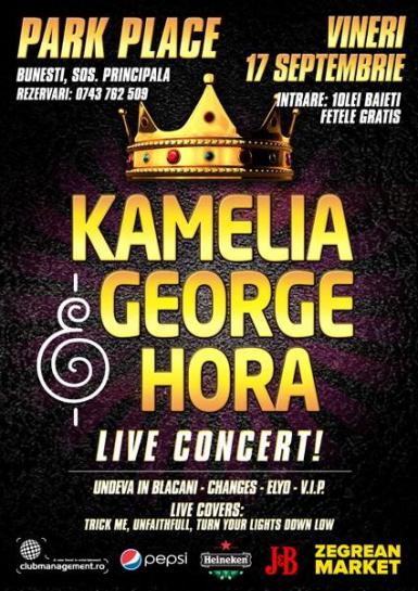poze concert live kamelia george hora in gherla