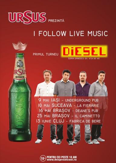 poze concert live trupa diesel deane s irish pub