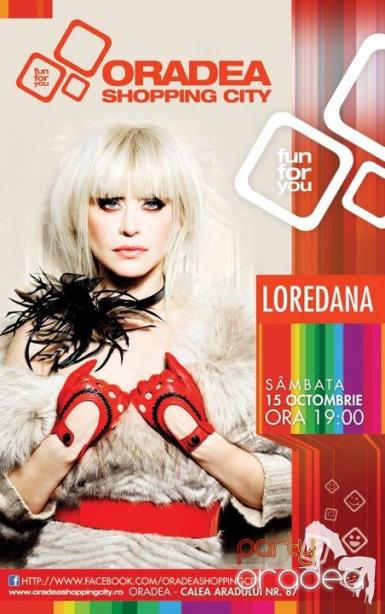 poze concert loredana la oradea shopping city