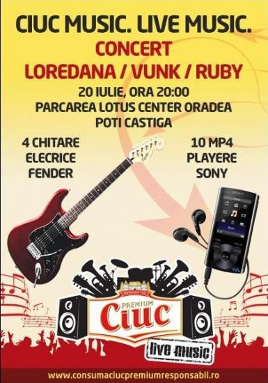 poze concert loredana vunk si ruby la oradea