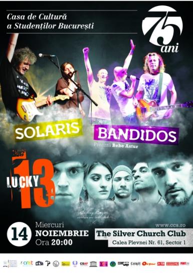 poze concert lucky 13 bandidos si solaris in the silver church