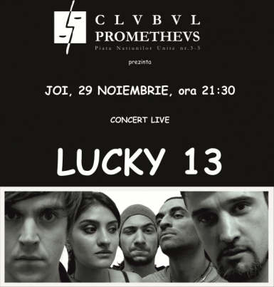 poze concert lucky 13 in club prometheus