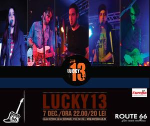 poze concert lucky 13 in route 66