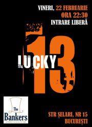 poze concert lucky 13 in the bankers