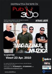 poze concert magazinul de muzica in club 300