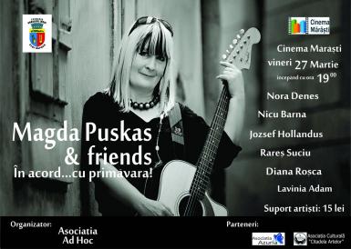 poze concert magda puskas friends in acord cu primavara 