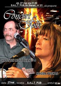 poze concert magda puskas vali moldovan la salt pub