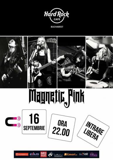 poze concert magnetic pink pe terasa hard rock cafe