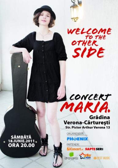 poze concert maria la gradina verona carturesti