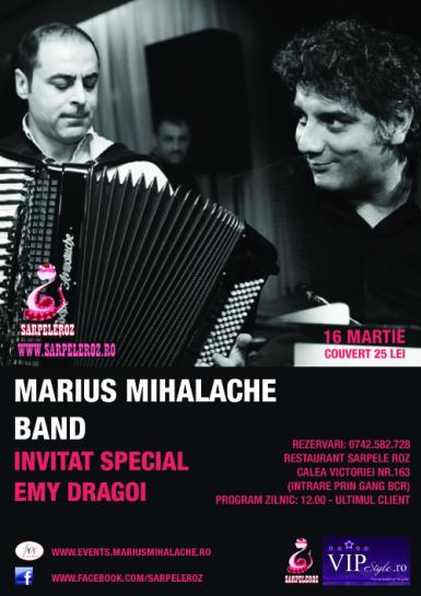 poze concert marius mihalache band 