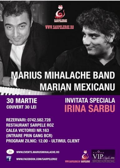 poze concert marius mihalache band marian mexicanu la sarpele roz