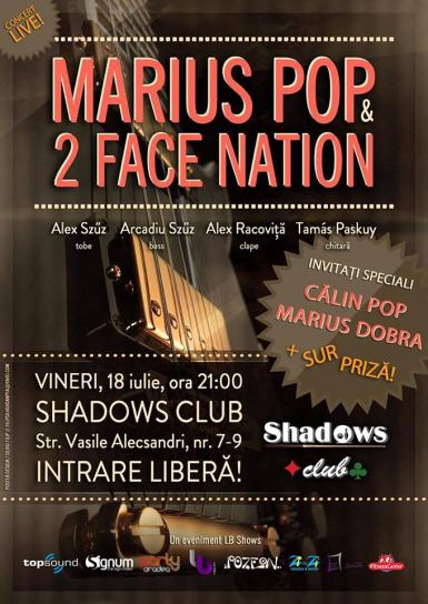 poze concert marius pop si 2 face nation in oradea