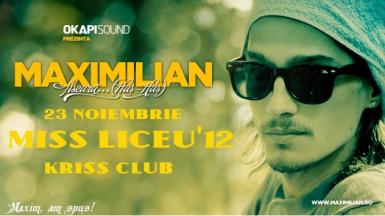 poze concert maximilian in kriss club