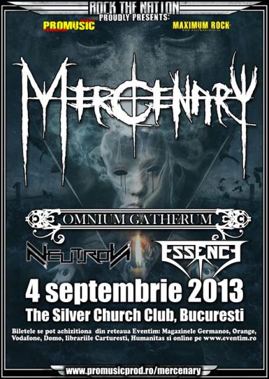 poze concert mercenary si omnium gatherum la bucuresti