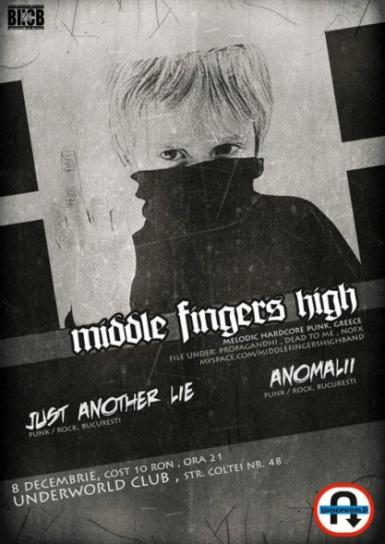 poze concert middle fingers high in bucuresti