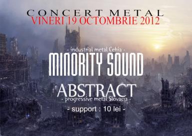 poze concert minority sound si abstract