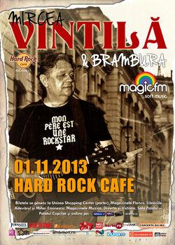 poze concert mircea vintila si brambura in hard rock cafe