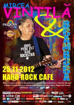 poze concert mircea vintila si brambura la hard rock cafe