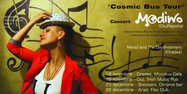 poze concert modiwo in cadrul turneului cosmic bus la irish music pub