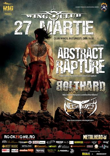 poze concert negativist bolthard si abstract rapture