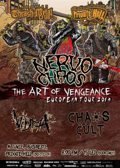 poze concert nervochaos vidma si chaos cult in private hell