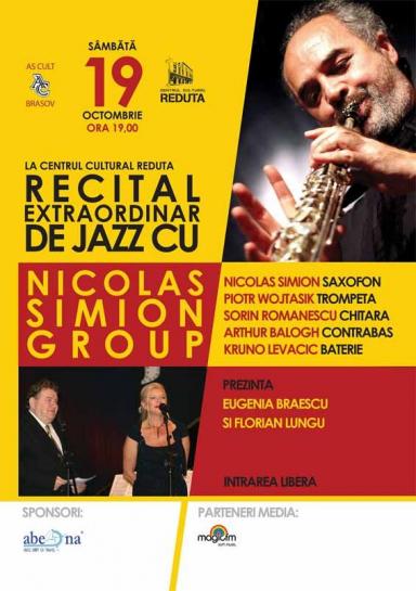 poze concert nicolas simion band la centrul cultural reduta