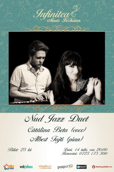 poze concert nud jazz duet in infinitea cafe