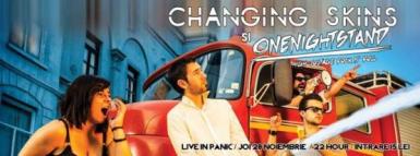 poze concert onenightstand si changing skins in panic club