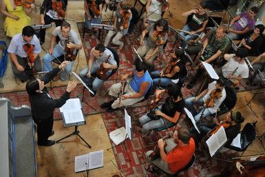 poze concert orchestrei academiei icon arts