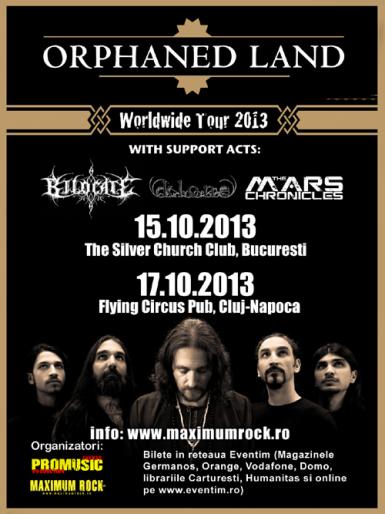 poze concert orphaned land la bucuresti