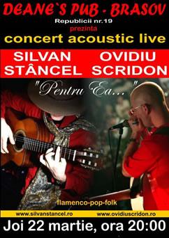 poze concert ovidiu scridon si silvan stancel la brasov