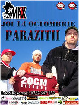 poze concert parazitii in club maxx din bucuresti