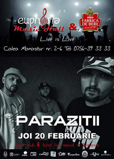 poze concert parazitii la cluj napoca