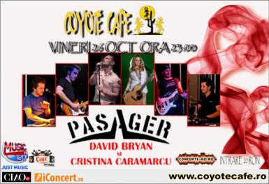 poze concert pasager in coyote cafe
