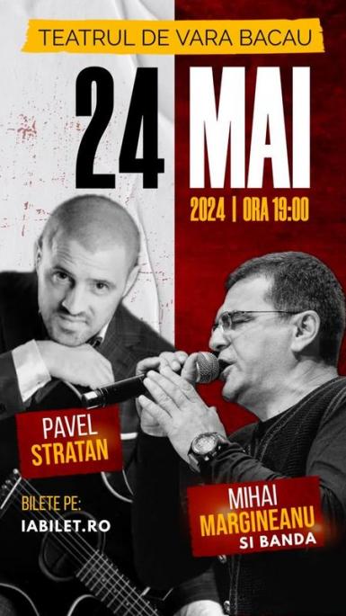 poze concert pavel stratan si mihai margineanu la bacau