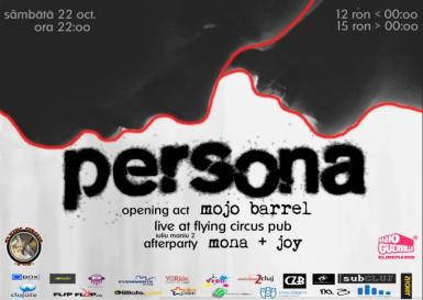 poze concert persona in flying circus pub 