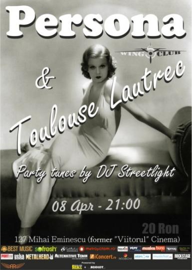 poze concert persona si toulouse lautrec in wings club