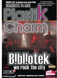 poze concert plastik charm 