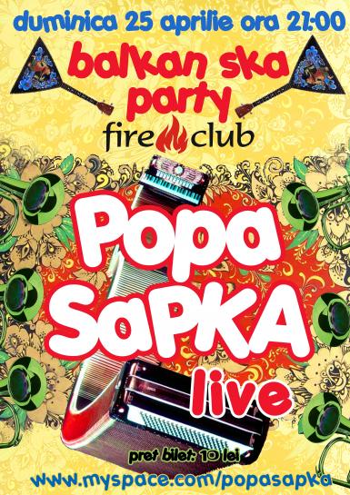 poze concert popa sapka fire club bucuresti