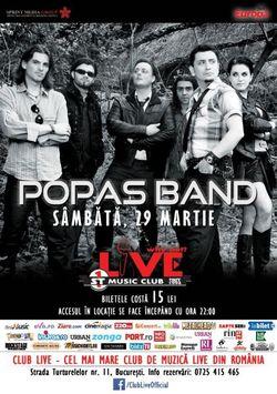 poze concert popas band in club live