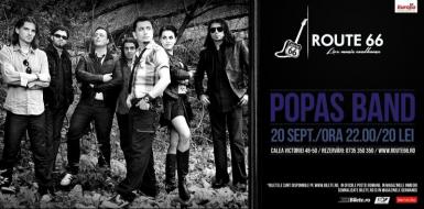poze concert popas band in club route 66