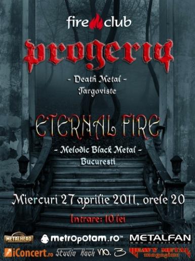 poze concert progeria in fire club