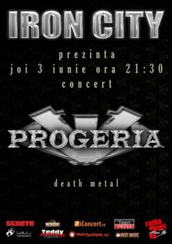 poze concert progeria la iron city din bucuresti