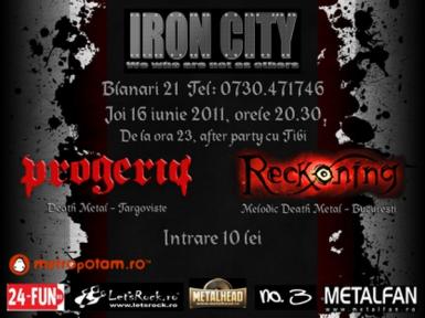 poze concert progeria si reckoning in iron city