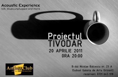 poze concert proiectul tivodar in art jazz club