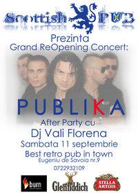 poze concert publika in scottish pub timisoara