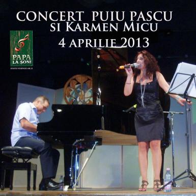 poze concert puiu pascu si karmen micu la papa la soni